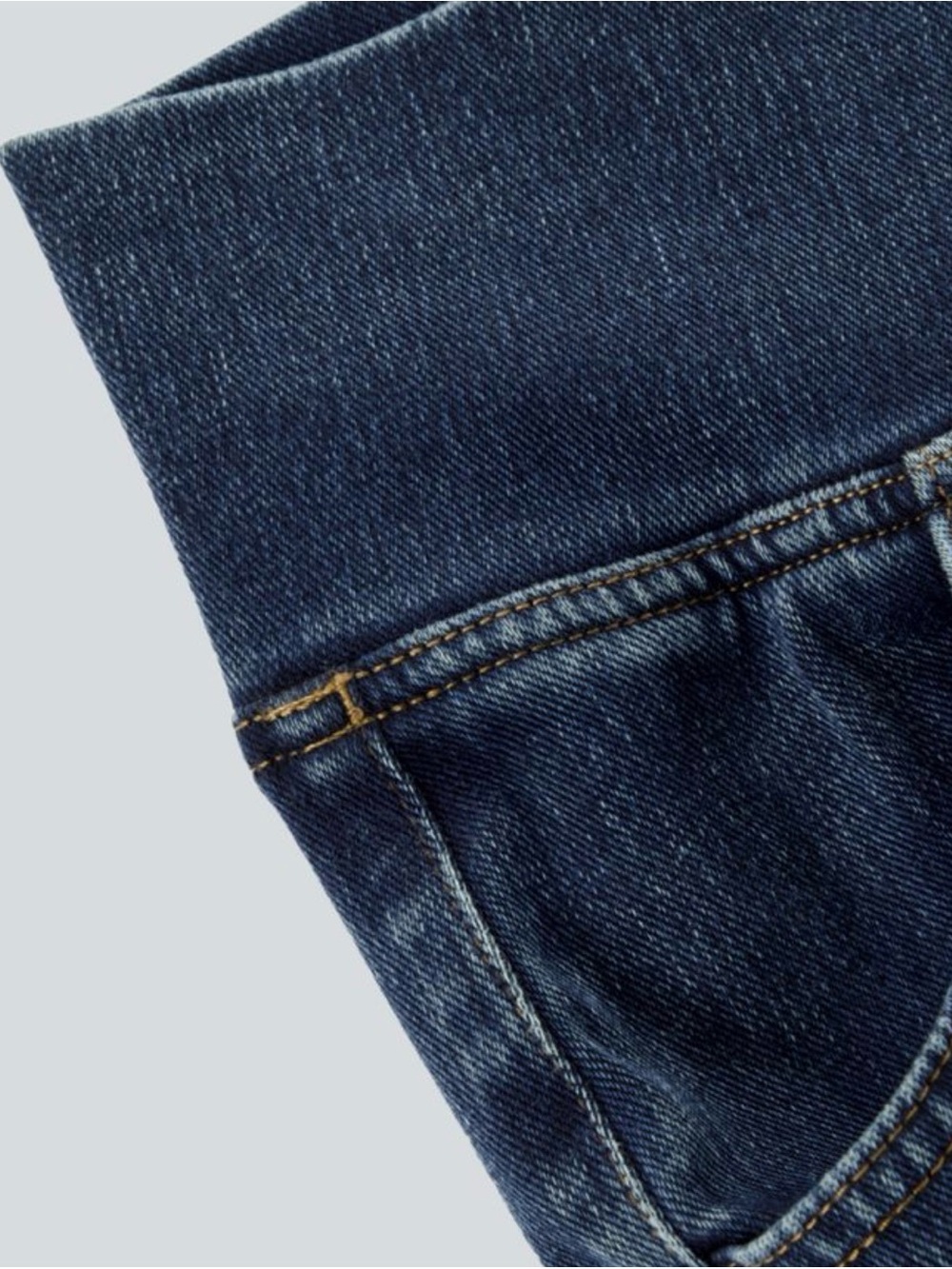HALARA Flex™ High Waisted Crossover Pocket Washed Casual Jeans - Picture 6 of 14
